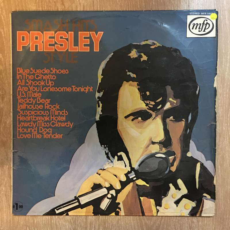 Smash Hits - Presley Style - Vinyl LP Record - Very-Good+ Quality (VG+)