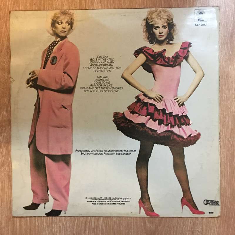 Ellen Foley - Another Breath - Vinyl LP Record - Opened  - Very-Good+ Quality (VG+) - Vinyl
