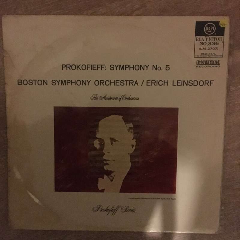 Prokofieff  Symphony No. 5 - Vinyl LP Record - Opened  - Very-Good+ Quality (VG+)