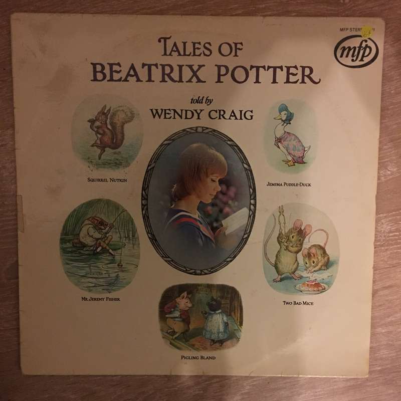 Wendy Craig  Tales Of Beatrix Potter- Vinyl LP Record - Opened  - Very-Good+ Quality (VG+)