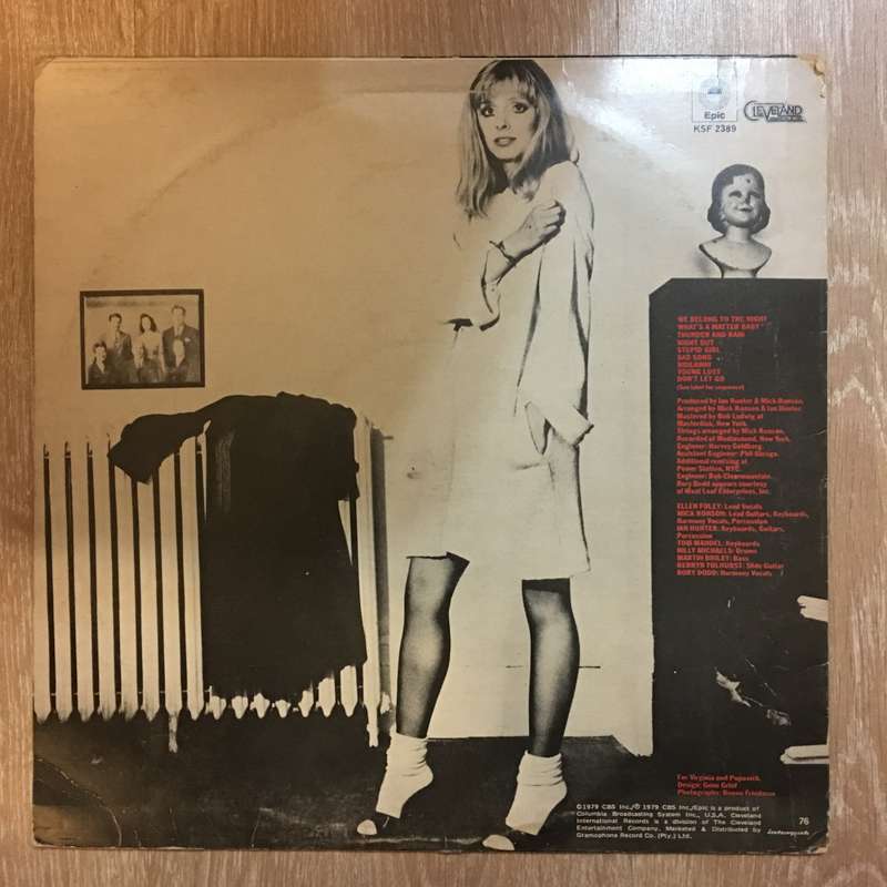 Ellen Foley - Nightout - Vinyl LP Record - Opened  - Very-Good Quality (VG)
