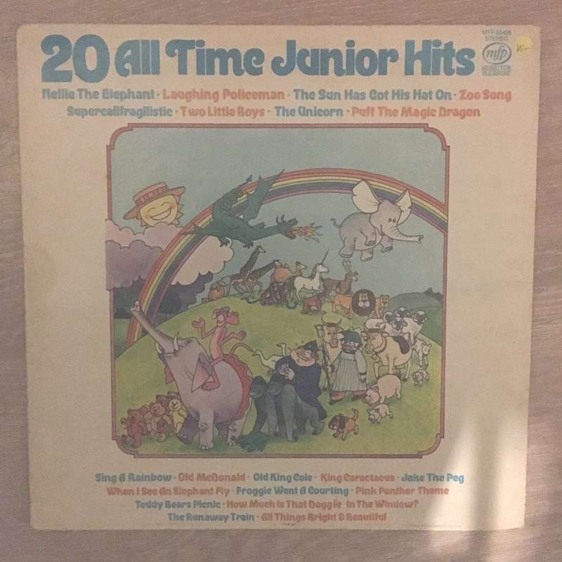 20 All Time Junior Hits - Vinyl LP Record - Opened  - Very-Good+ Quality (VG+)
