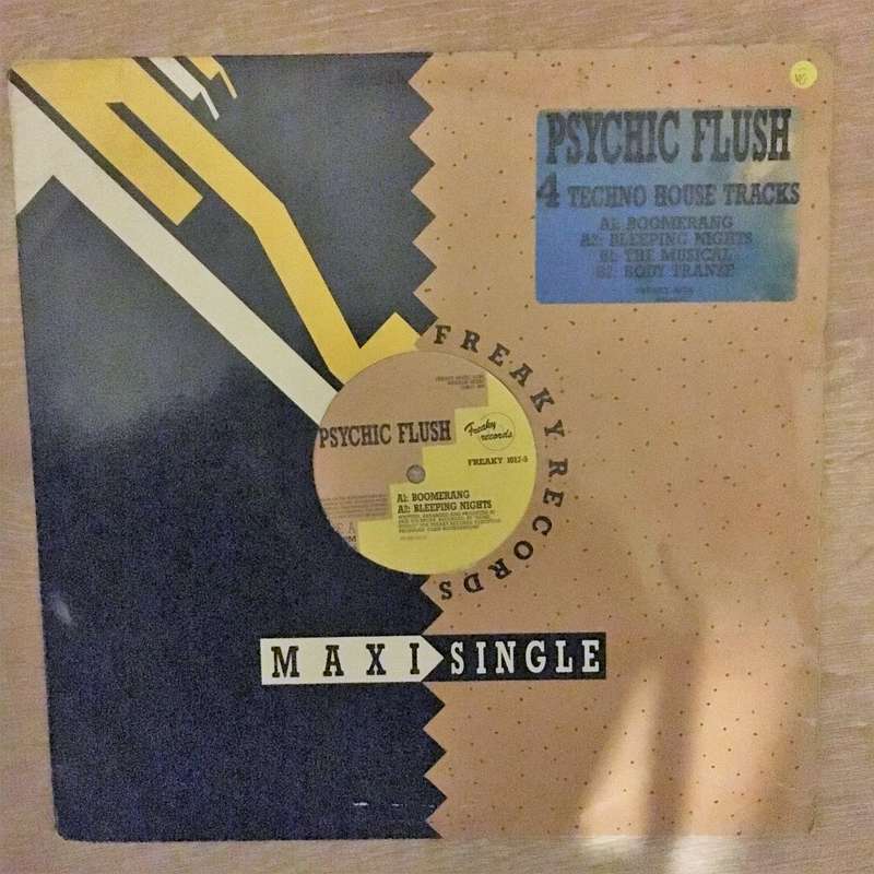 Psychic Flush - Vinyl Record - Opened  - Very-Good- Quality (VG-)