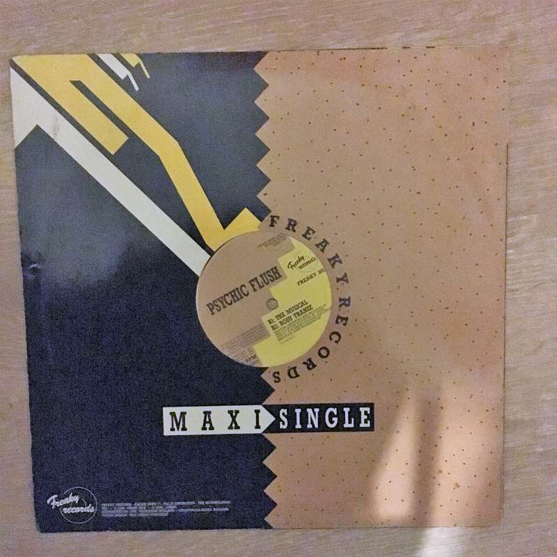 Psychic Flush - Vinyl Record - Opened  - Very-Good- Quality (VG-)