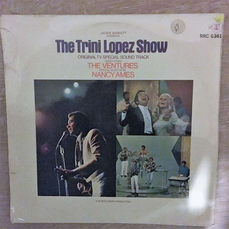 Trini Lopez Featuring The Ventures + Nancy Ames  The Trini Lopez Show  - Vinyl LP Record - ...