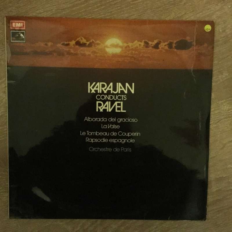 Ravel - Karajan, Orchestre De Paris  Karajan Conducts Ravel - Vinyl LP Record - Opened  - V...
