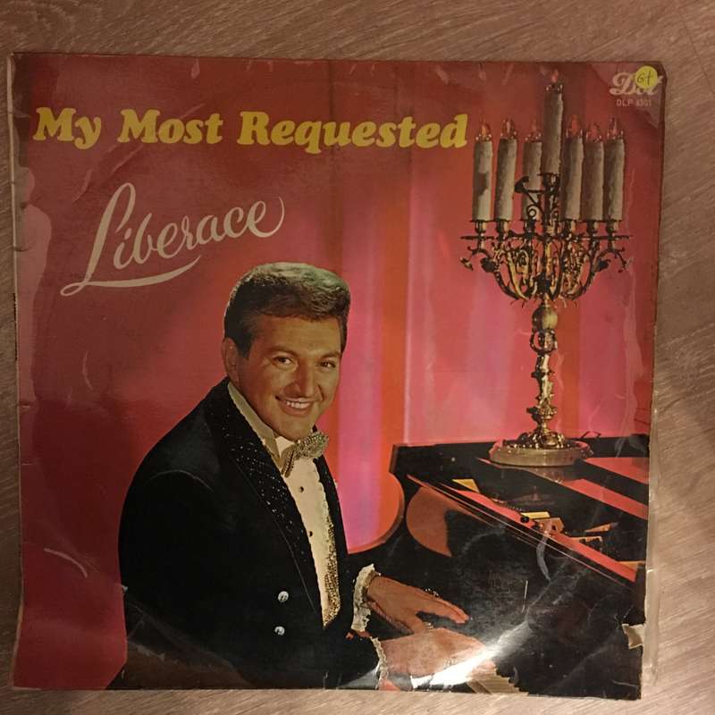 Liberace - My Most Requested - Vinyl LP Record - Opened  - Good+ Quality (G+)