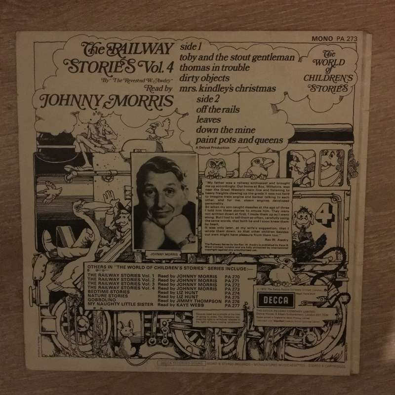 Johnny Morris  The Railway Stories Vol. 4 -  Vinyl LP Record - Opened  - Very-Good+ Quality...