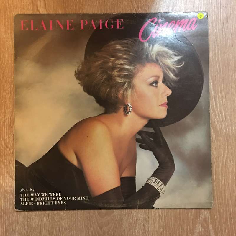 Elaine Paige - Cinema - Vinyl LP Record - Opened  - Very-Good Quality (VG)