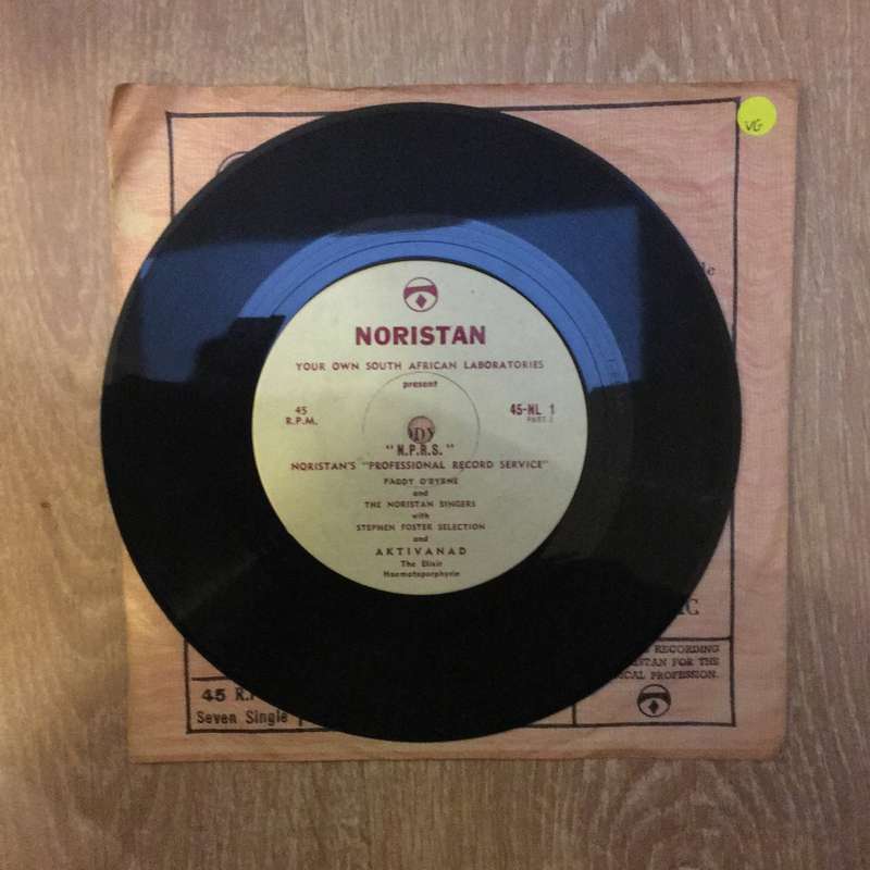 Paddy O'Byrne and the Noristan Singers - 7" Vinyl LP Record - Opened  - Very-Good Quality (VG)