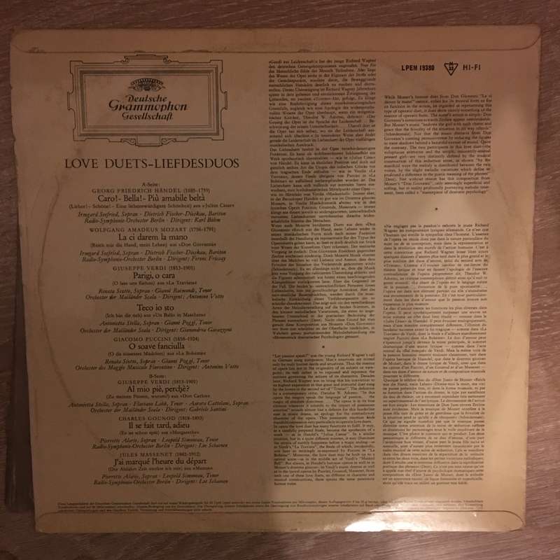 Love Duets - Vinyl LP Record - Opened  - Very-Good+ Quality (VG+)