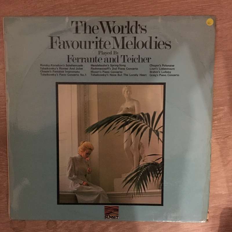 Ferrante & Teicher  The World's Favourite Melodies - Vinyl LP Record - Opened  - Very-Good+...