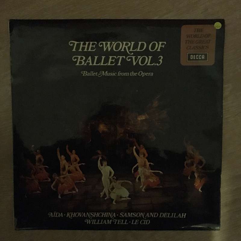 The World Of Ballet - Vol 3 - Vinyl LP Record - Opened  - Very-Good+ Quality (VG+)