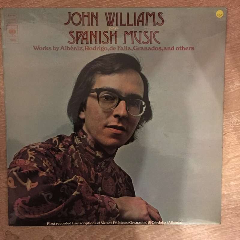John Williams Plays Spanish Music - Albéniz, Rodrigo, De Falla, Granados   - Vinyl LP Reco...