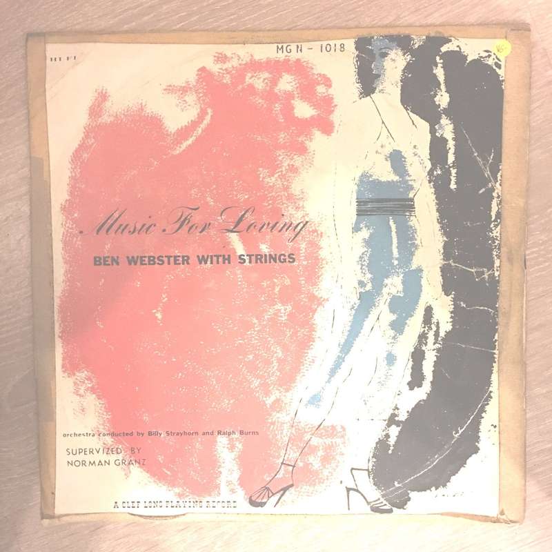 Ben Webster  Music For Loving - Vinyl LP Record - Opened  - Very-Good- Quality (VG-)