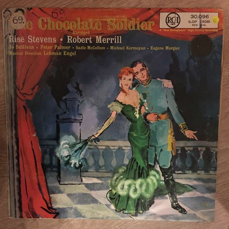 The Chocolate Soldier - Original Cast Recording - Vinyl LP Record - Opened  - Very-Good Quality (VG)