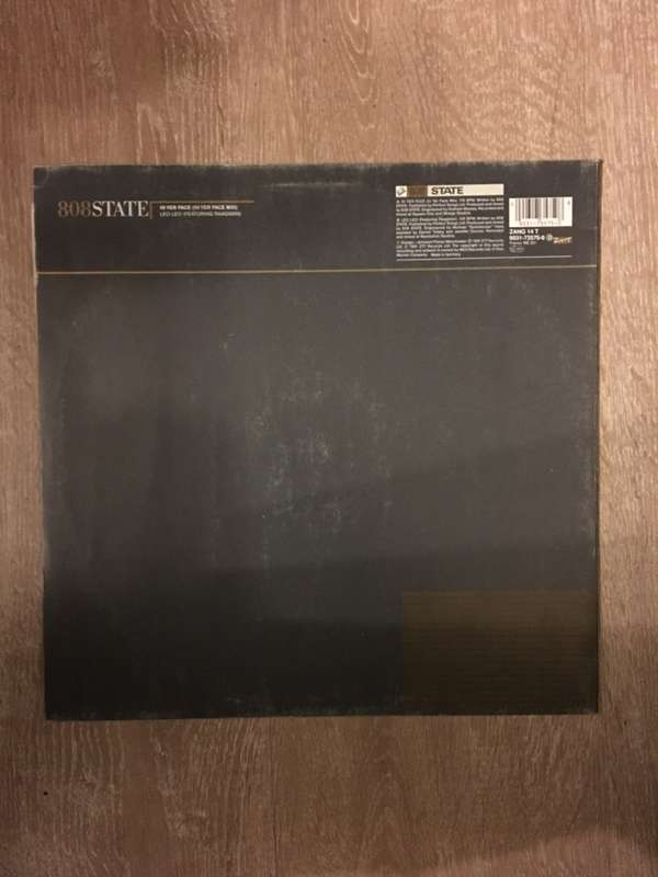 808 State - In Yer Face ( In Yer Face Extended Remix)  - Vinyl LP Record  - Very-Good+ Quality (VG+)