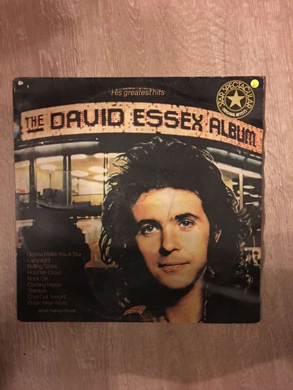 The David Essex Album - Greatest Hits - Vinyl LP Record - Opened  - Very-Good Quality (VG)