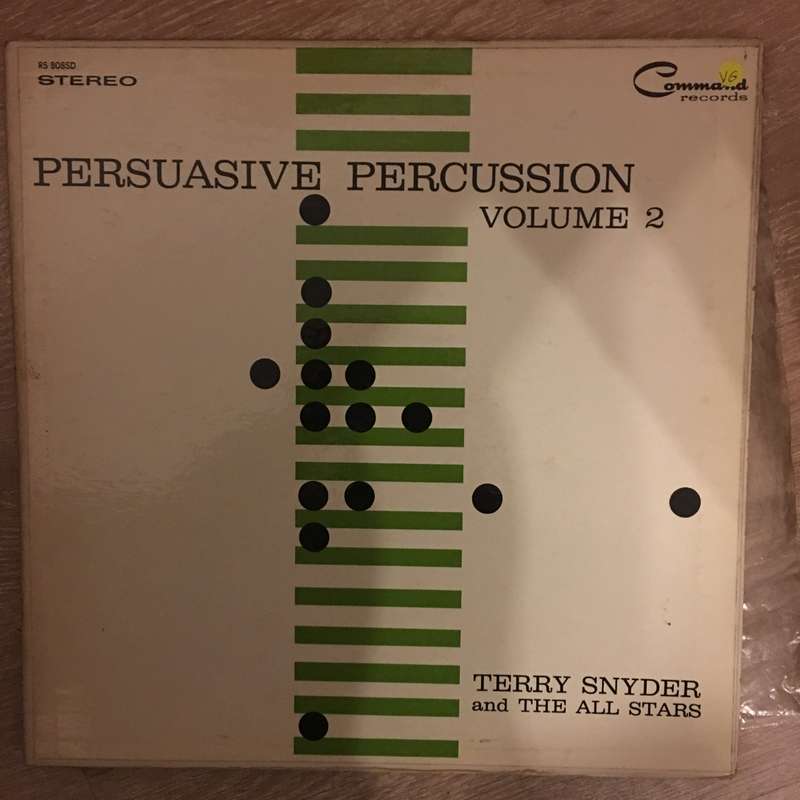 Terry Snyder And The All Stars  Persuasive Percussion Volume 2 - Vinyl LP Record - Opened -...