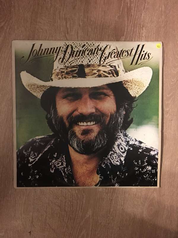 Johnny Duncan - Greatest Hits - Vinyl LP Record  - Opened  - Very-Good+ Quality (VG+) Vinyl