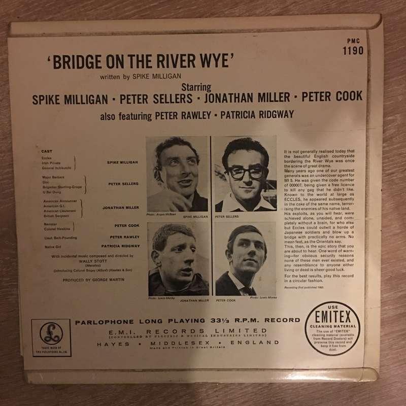 Bridge On The River Wye - Spike Milligan & Peter Sellers & Jonathan Miller  & Peter Cook & Peter ...
