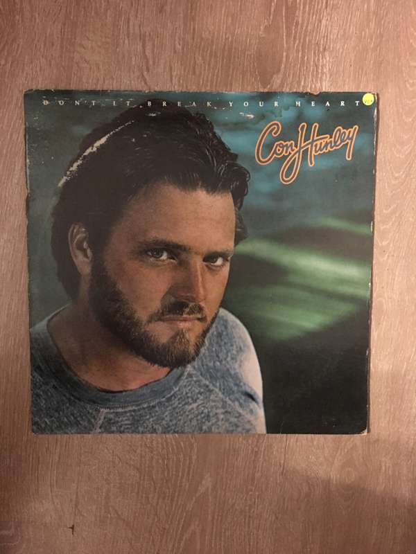 Con Hunley  Don't It Break Your Heart - Vinyl LP Record  - Opened  - Very-Good+ Quality ...