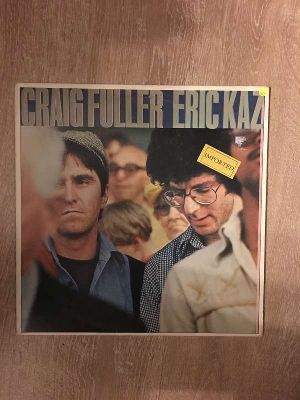 Craig Fuller Eric Kaz - Vinyl LP Record - Opened  - Very-Good Quality (VG)