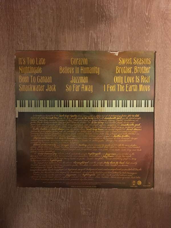 Carole King - Her Greatest Hits - Vinyl LP Record - Opened  - Very-Good Quality (VG)