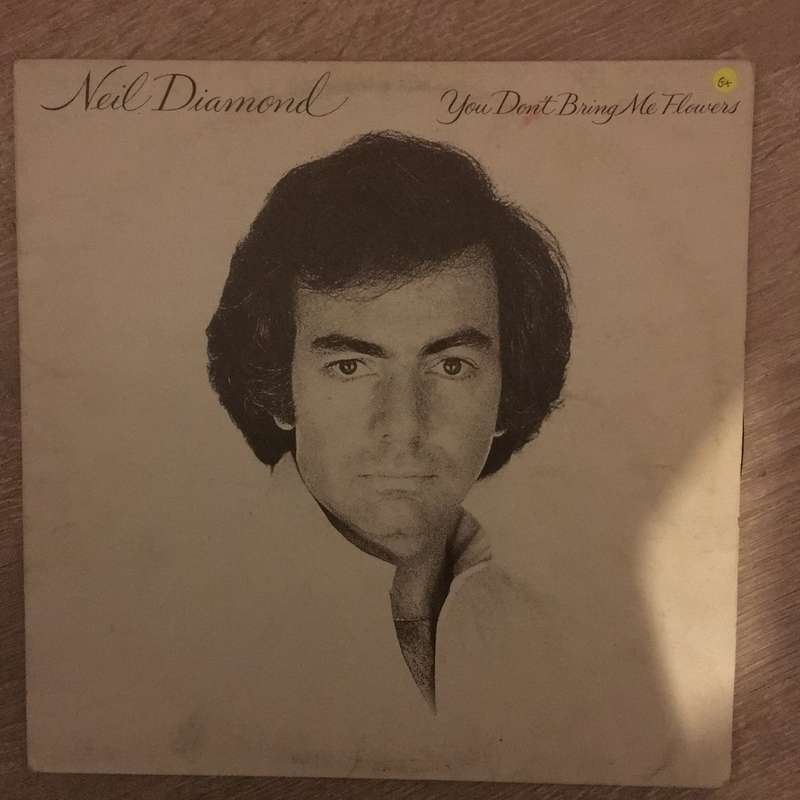 Neil Diamond - You Don't Bring Me Flowers  Vinyl LP Record - Opened  - Good+ Quality (G+)
