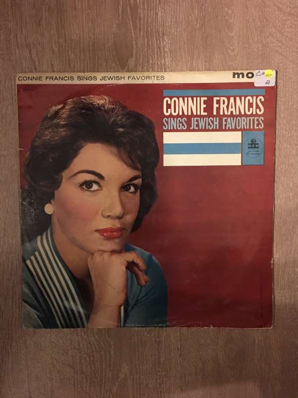 Connie Francis Sings Jewish Favourites - Vinyl LP Record - Opened  - Very-Good- Quality (VG-)