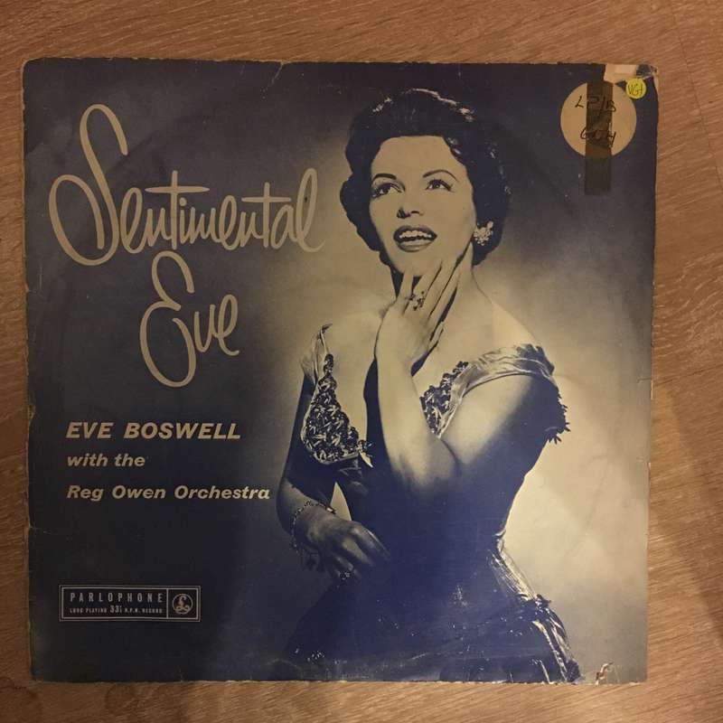 Eve Boswell with The Reg Owen Orchestra  Sentimental Eve - Vinyl LP Record - Opened  - Very...