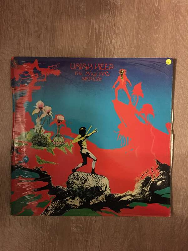 Uriah Heap - The Magician's  Birthday - Vinyl LP Record - Opened  - Good+ Quality (G+)