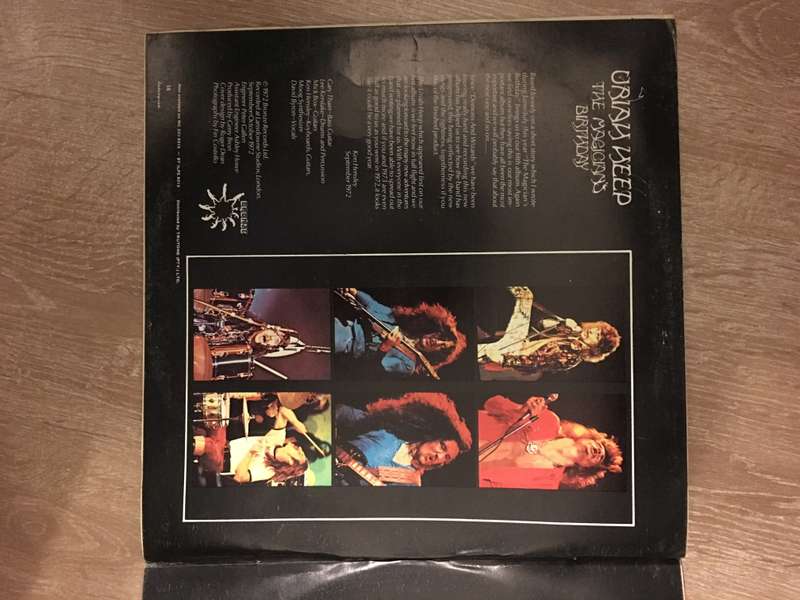 Uriah Heap - The Magician's  Birthday - Vinyl LP Record - Opened  - Good+ Quality (G+)