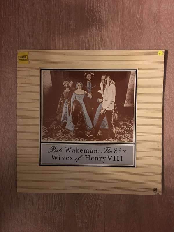 Rick Wakeman - The Six Wives of Henry VIII - Vinyl LP Record - Opened  - Very-Good Quality (VG)