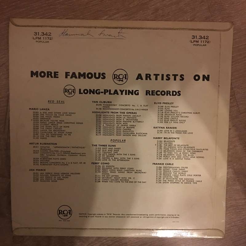 Perry Como - I Believe - Vinyl LP Record - Opened  - Very-Good+ Quality (VG+)