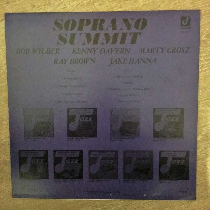 Various - Soprano Summit - Jazz - Vinyl LP Record - Opened  - Very-Good+ Quality (VG+)
