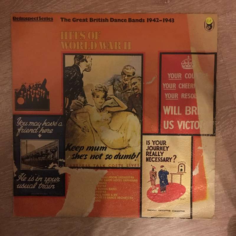 Great British Dance Bands 1942-1943 -  Hits of World War ii - Vinyl LP Record - Opened  - Very-Go...