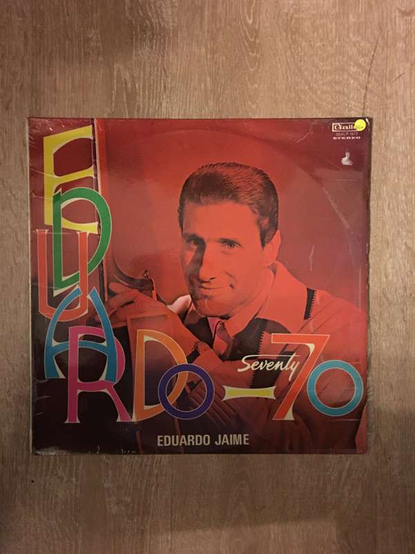 Eduardo Jaime - Seventy 70 - Vinyl LP Record  - Opened  - Very-Good+ Quality (VG+) Vinyl