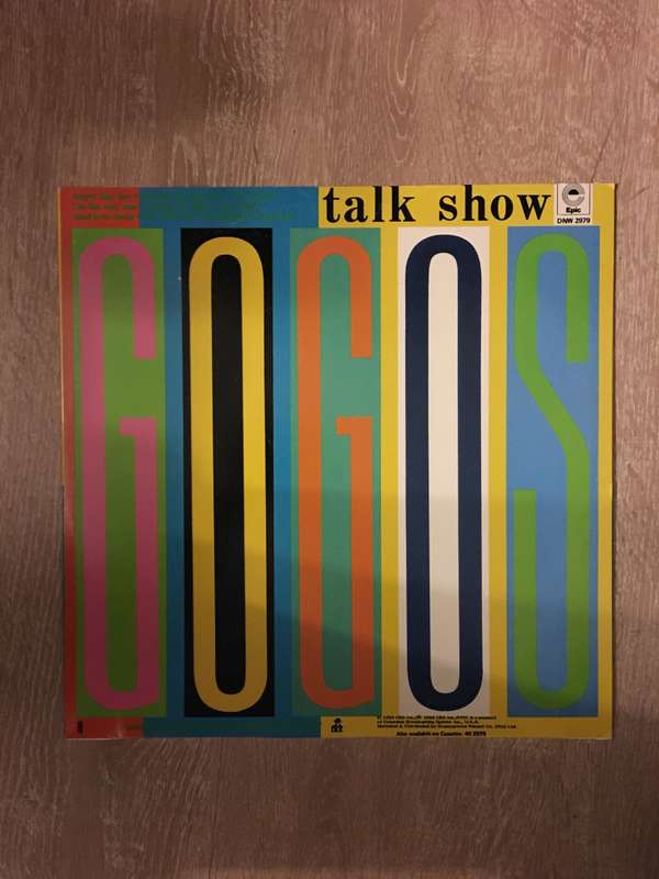 Go-Go's  Talk Show - Vinyl LP Record  - Opened  - Very-Good+ Quality (VG+) Vinyl