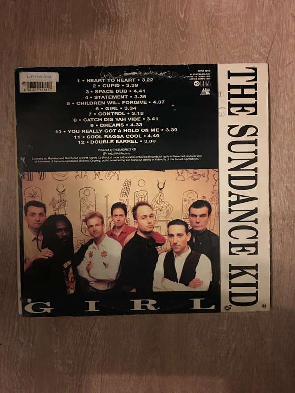 The Sundance Kid - Girl - Vinyl LP Record  - Opened  - Very-Good+ Quality (VG+) Vinyl