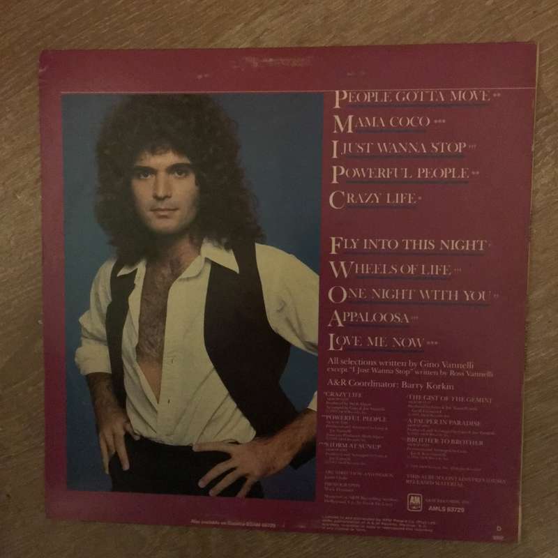 Gino Vannellie - The Best Of... - Vinyl LP - Opened  - Very-Good+ Quality (VG+)