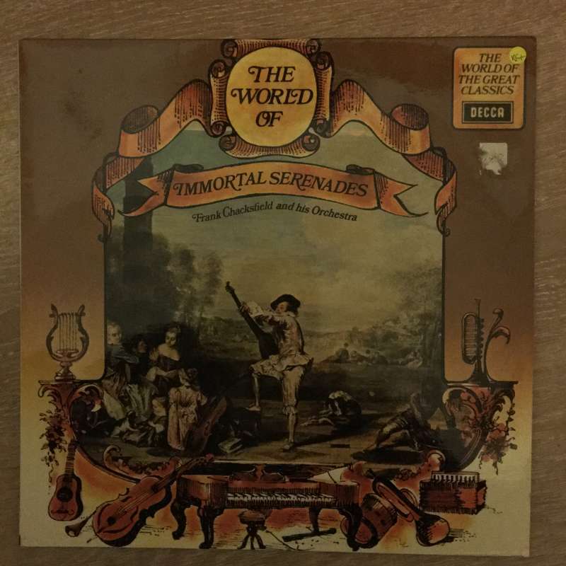 The World Of Immortal Serenades - Vinyl LP Record - Opened  - Very-Good+ Quality (VG+)