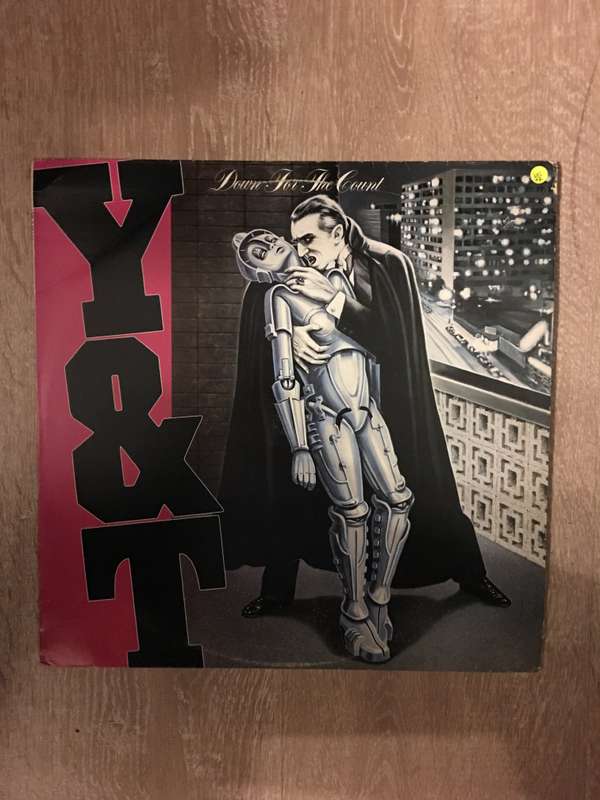 Y & T  Down For The Count - Vinyl LP Record  - Opened  - Very-Good+ Quality (VG+) Vinyl