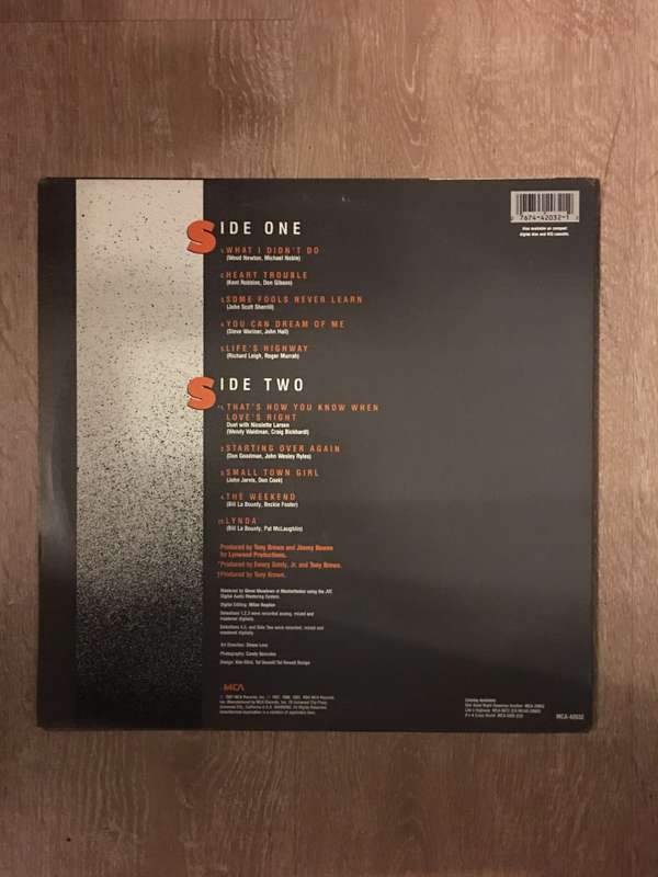 Steve Wariner - Greatest Hits - Vinyl LP Record  - Opened  - Very-Good+ Quality (VG+) Vinyl
