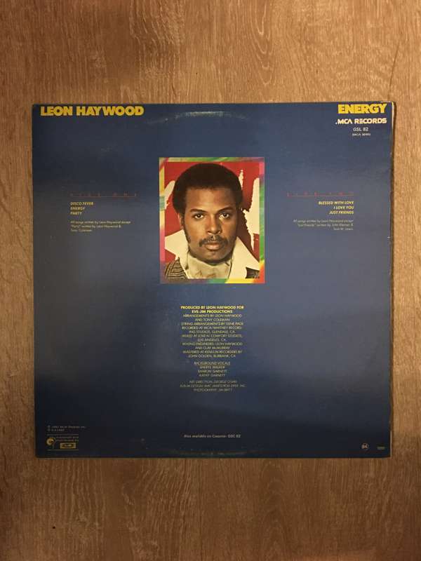 Leon Haywood - Energy  - Vinyl LP Record - Opened  - Near Mint- Quality (NM-)