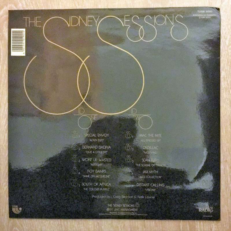 The Sidney Sessions -  Vinyl LP - Opened - Very Good+ (VG+)