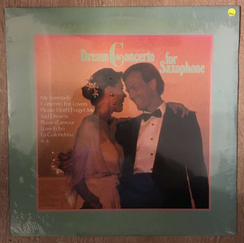 Charles Monet Orchestra - Dream Concerto For Saxophone -  Vinyl LP Record - Sealed