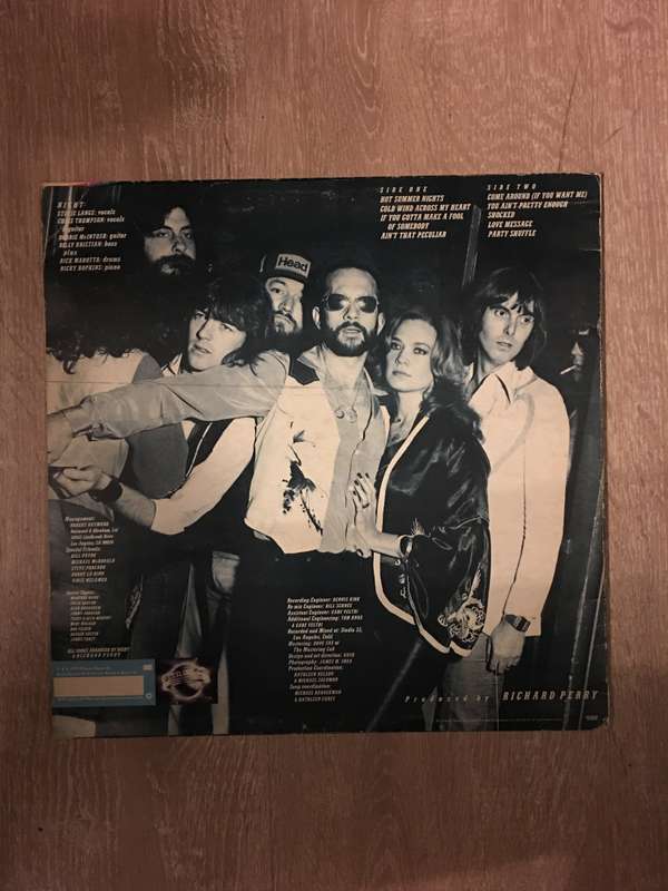 Night - Vinyl LP Record  - Opened  - Very-Good+ Quality (VG+) Vinyl