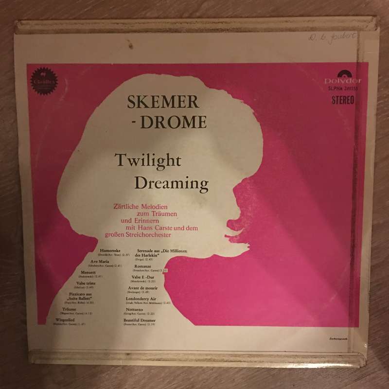Various - Skemer Drome - Skylight Dreaming -  Vinyl LP Record - Opened  - Very-Good+ Quality (VG+)