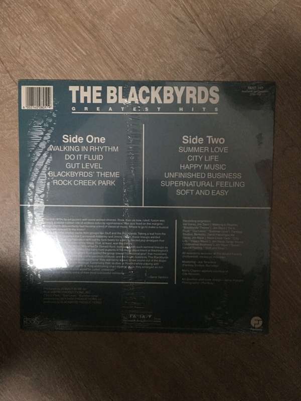 The Blackbyrds - Greatest Hits -  Vinyl LP Record - New Sealed